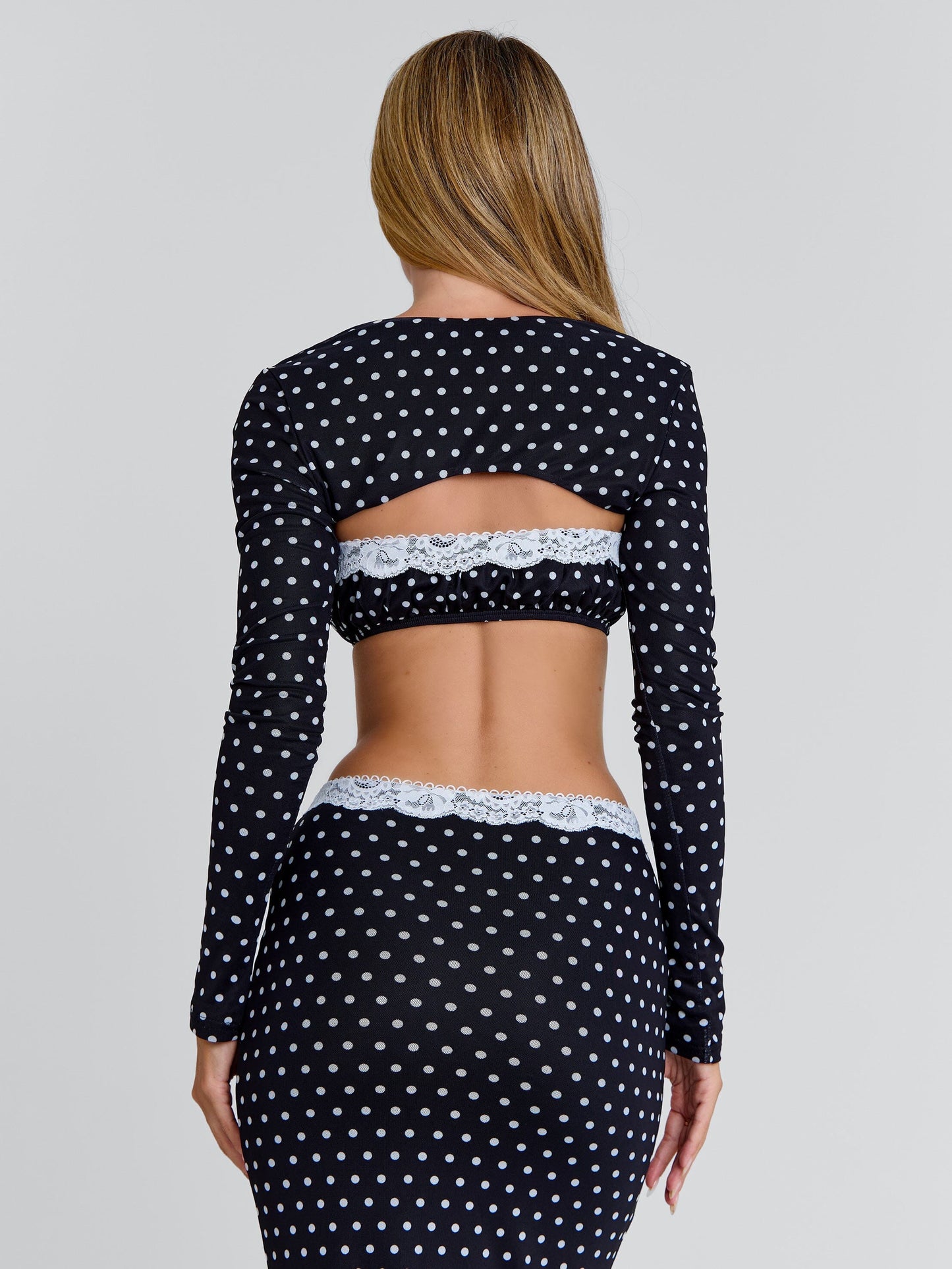 CALI TOP POLKA DOT