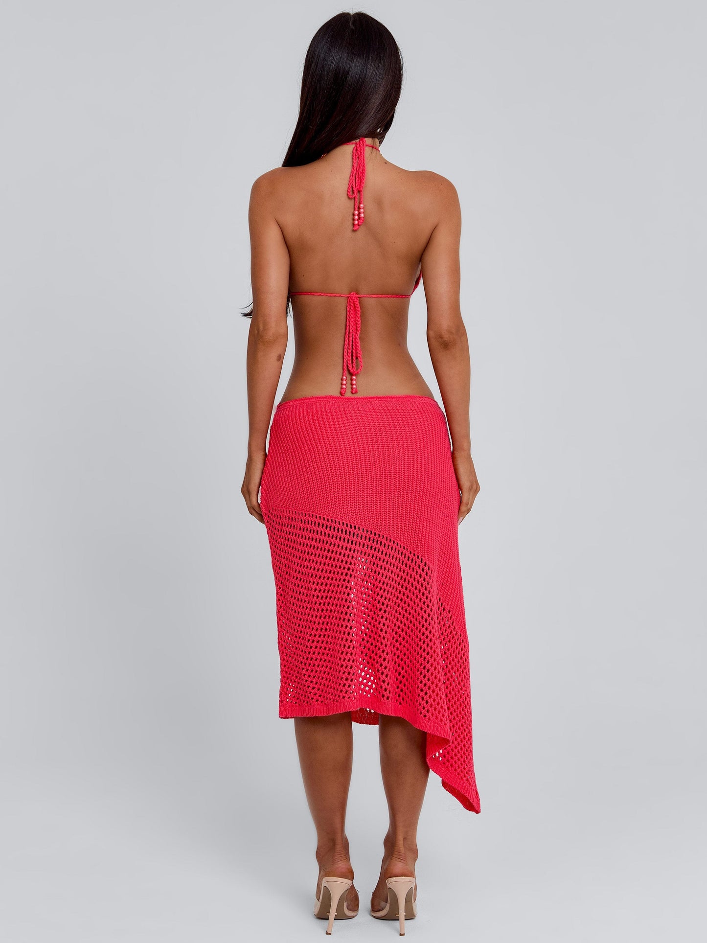 NATALIE SKIRT CORAL
