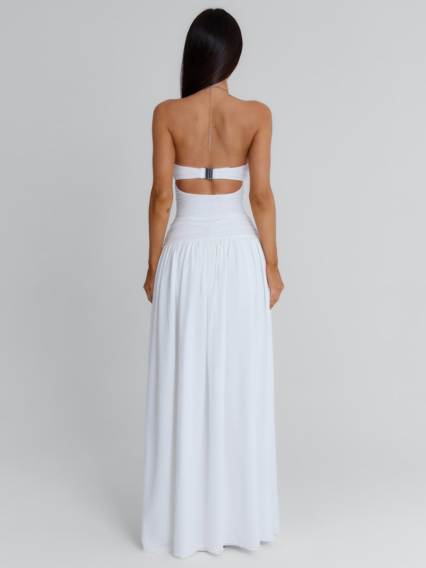 NELLY MAXI DRESS WHITE