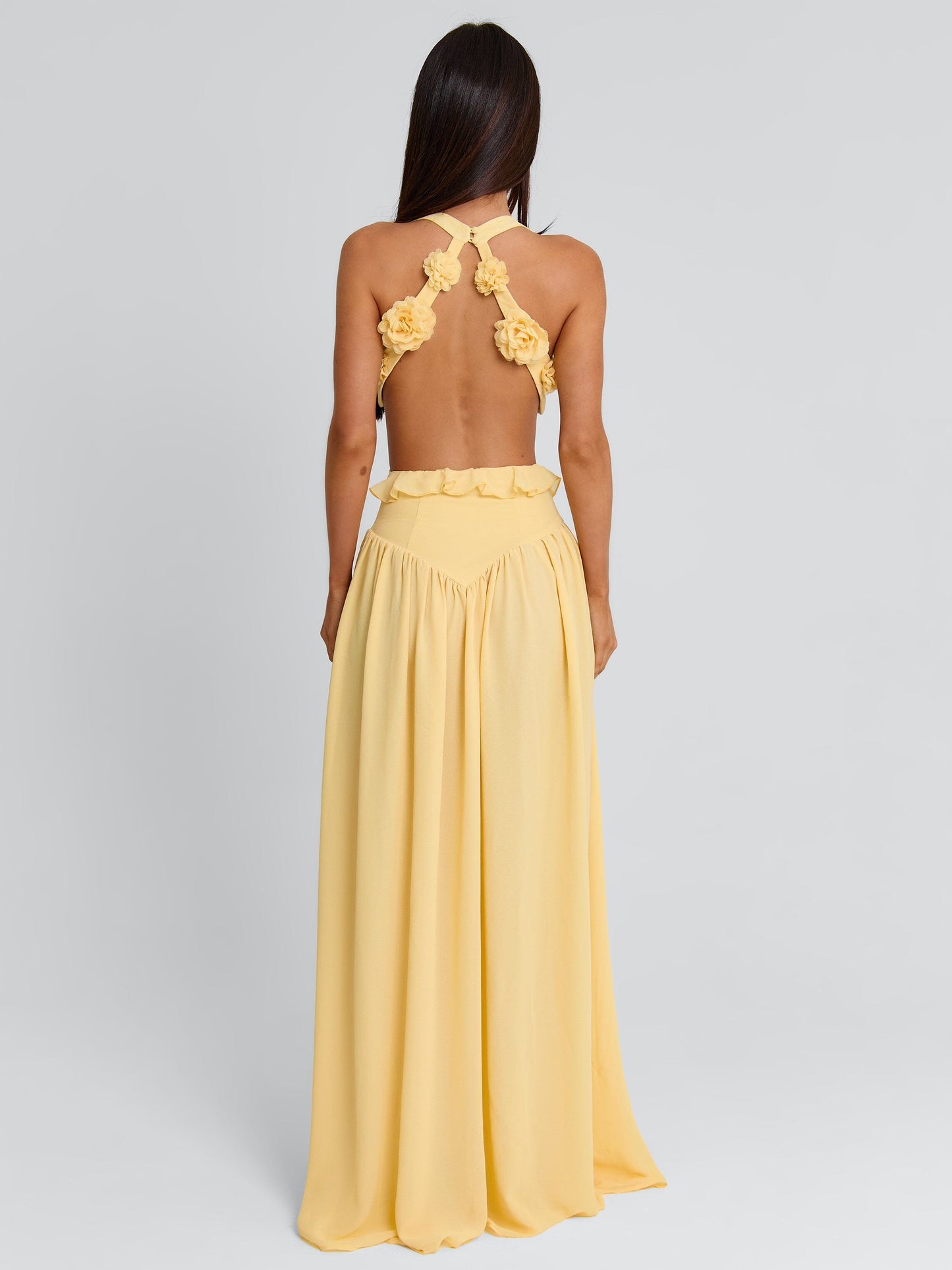 RAELYN MAXI DRESS YELLOW