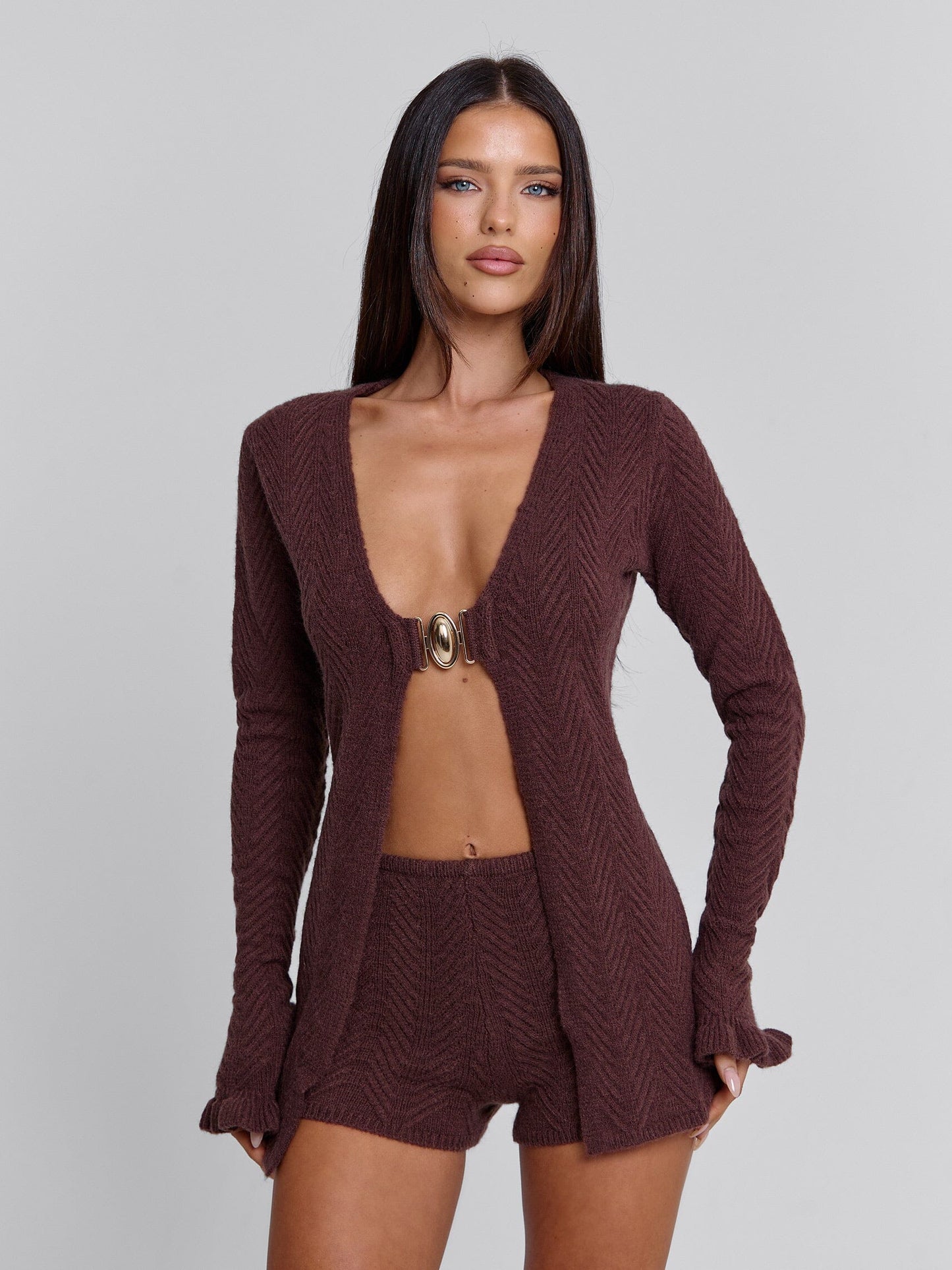 VELMA TOP CHOCOLATE