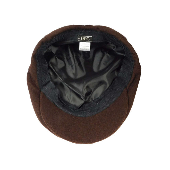 Brown Ivy Cap Flat Cap Dorfman Hat Co.