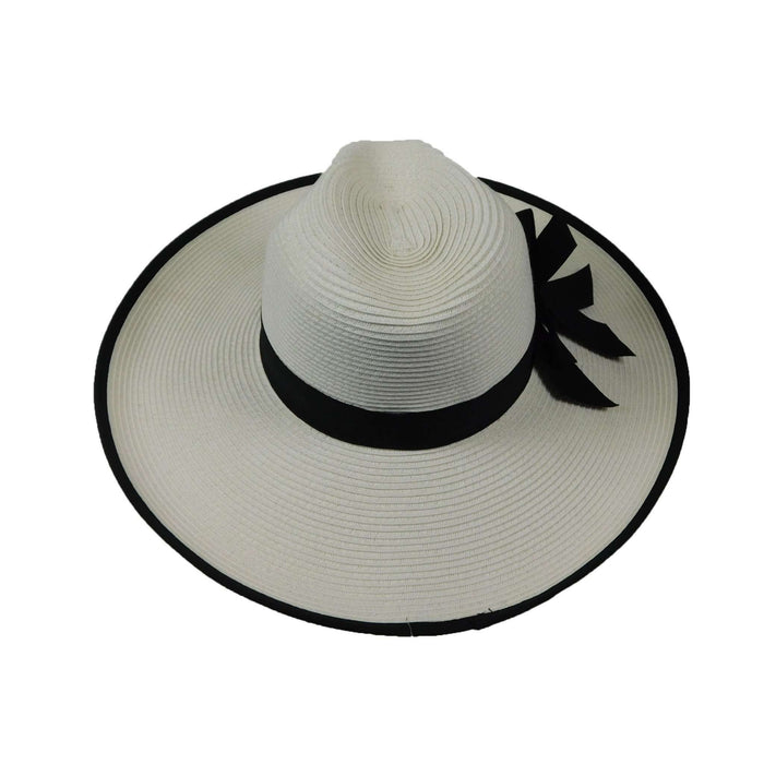 Elegant Wide Brim Straw Hat for Women - Jeanne Simmons Hats Safari Hat Jeanne Simmons Accessories