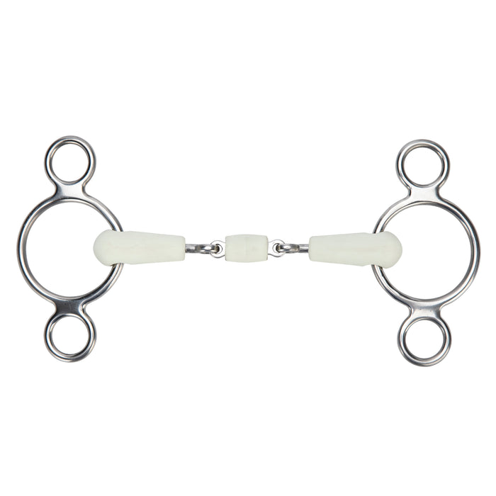 Equikind Softie 2 Ring Gag Peanut Link