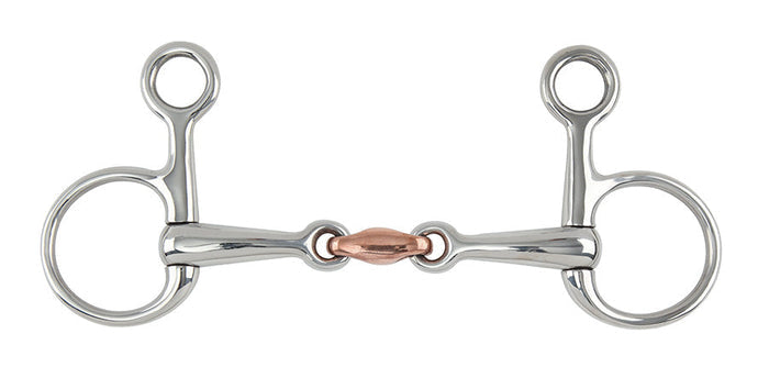 Hanging Cheek with Copper Lozenge
