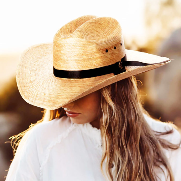 Hayes Braided Guatemalan Palm Cattleman Hat - Biltmore USA Cowboy Hat Biltmore Hats