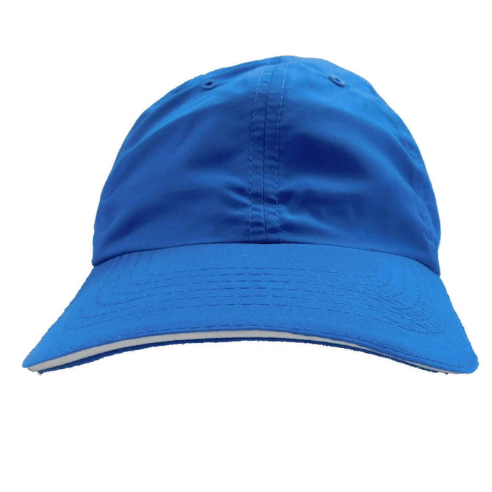 Tropical Trends Sandwiched Cap Cap Dorfman Hat Co. C0003RB Royal Blue