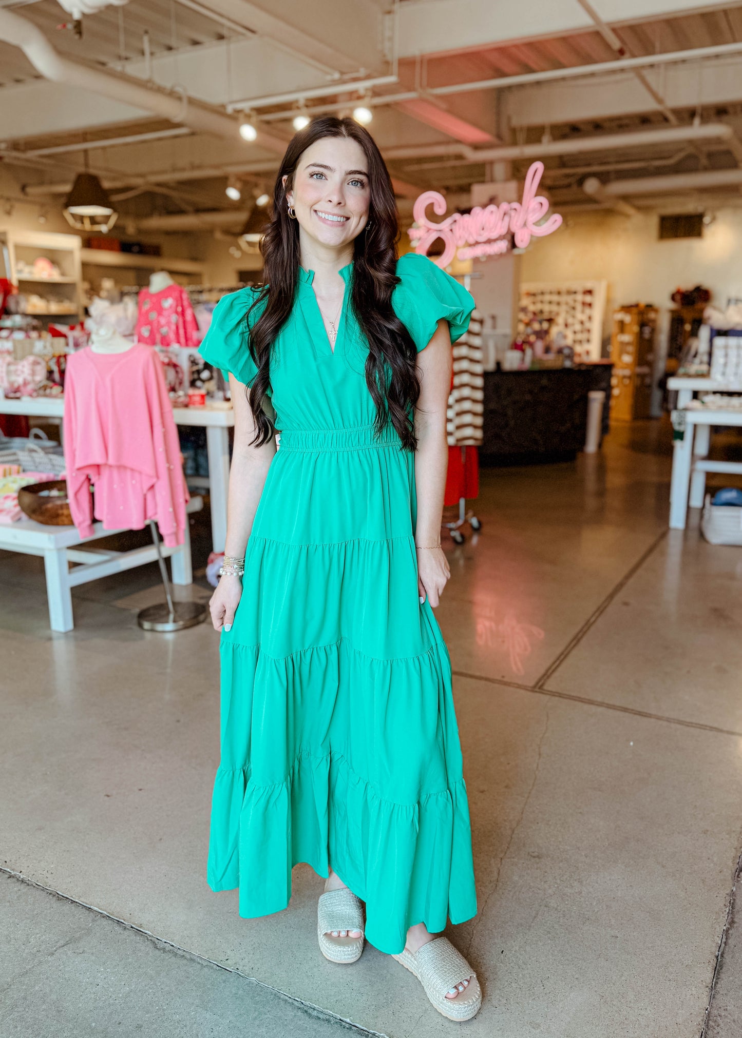 Amelia Tiered Maxi Dress