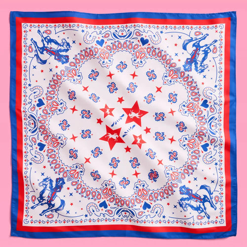 Americana Cowgirl Bandana