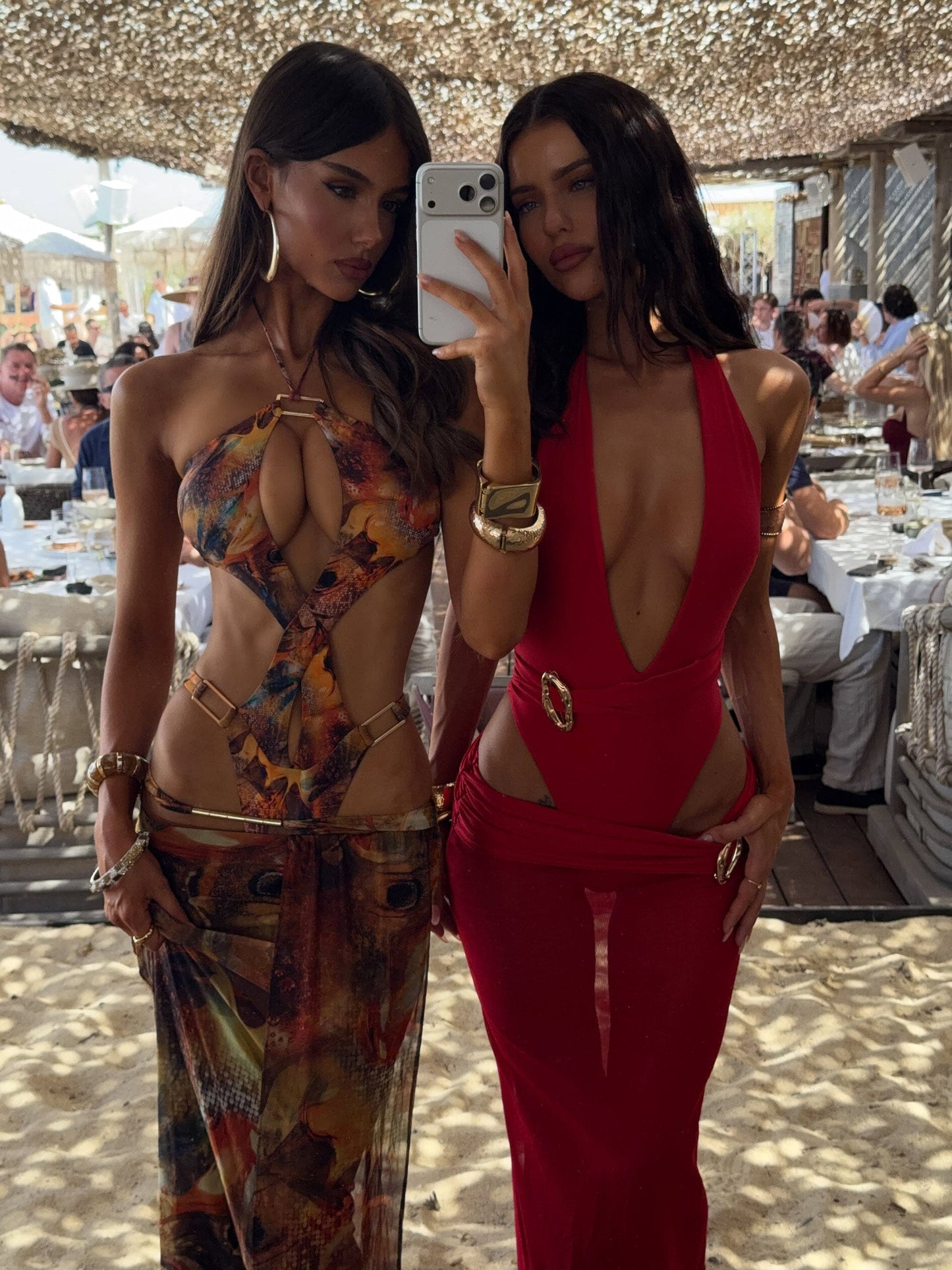 ALAANA MAXI DRESS RED