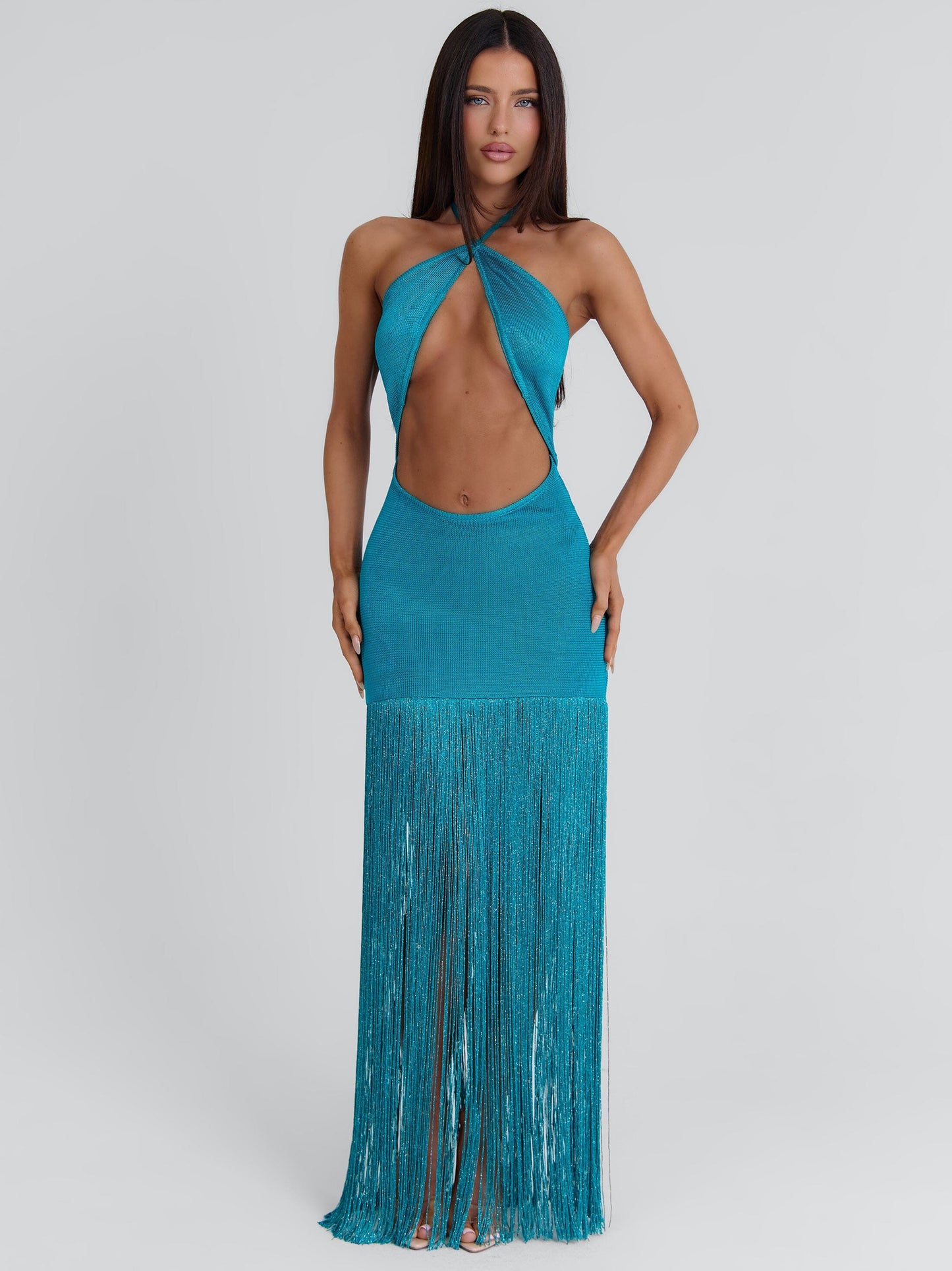 ARRABELLA MAXI DRESS TEAL