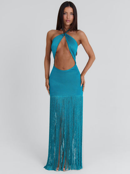 ARRABELLA MAXI DRESS TEAL