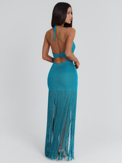 ARRABELLA MAXI DRESS TEAL