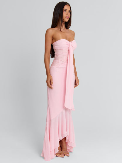 BELLA MAXI DRESS LIGHT PINK
