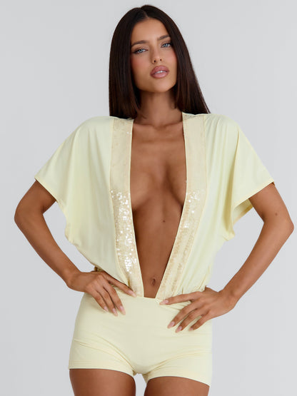 BROOK PLAYSUIT BABY YELLOW