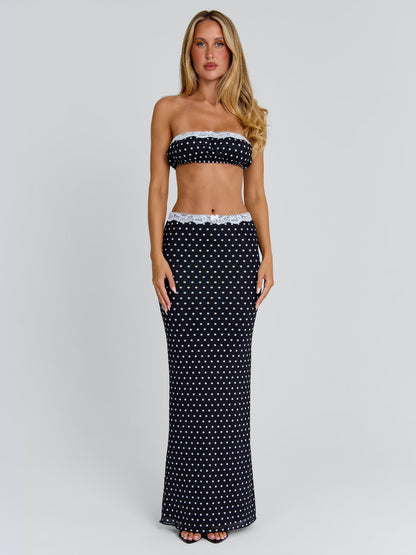 CALI TOP POLKA DOT