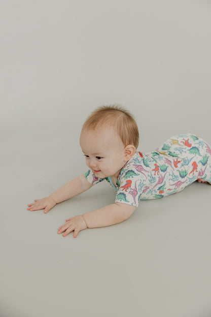 Short Sleeve Bodysuit - Dinosaurs of Jurassic Park