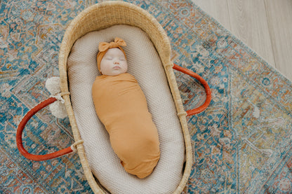 Rib Knit Swaddle Blanket - Dolce