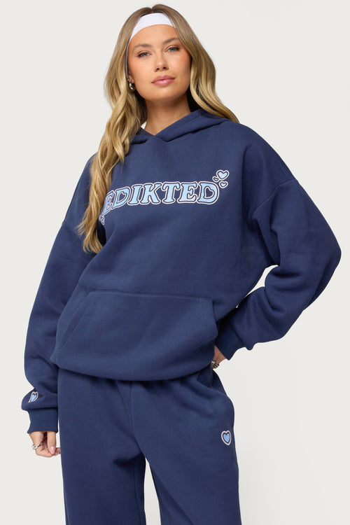 Glitter Girl Edikted Hoodie