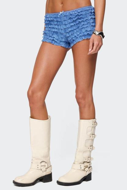 Shailee Ruffled Shorts