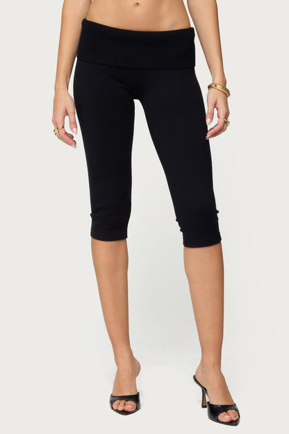 Skyla Knit Capri Pants