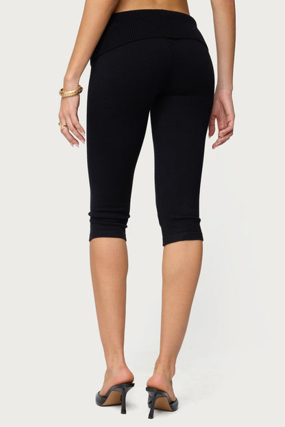 Skyla Knit Capri Pants