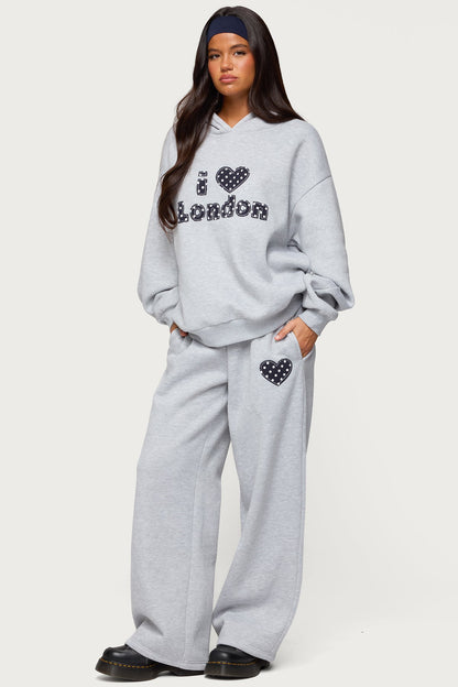 I Heart London Sweatpants