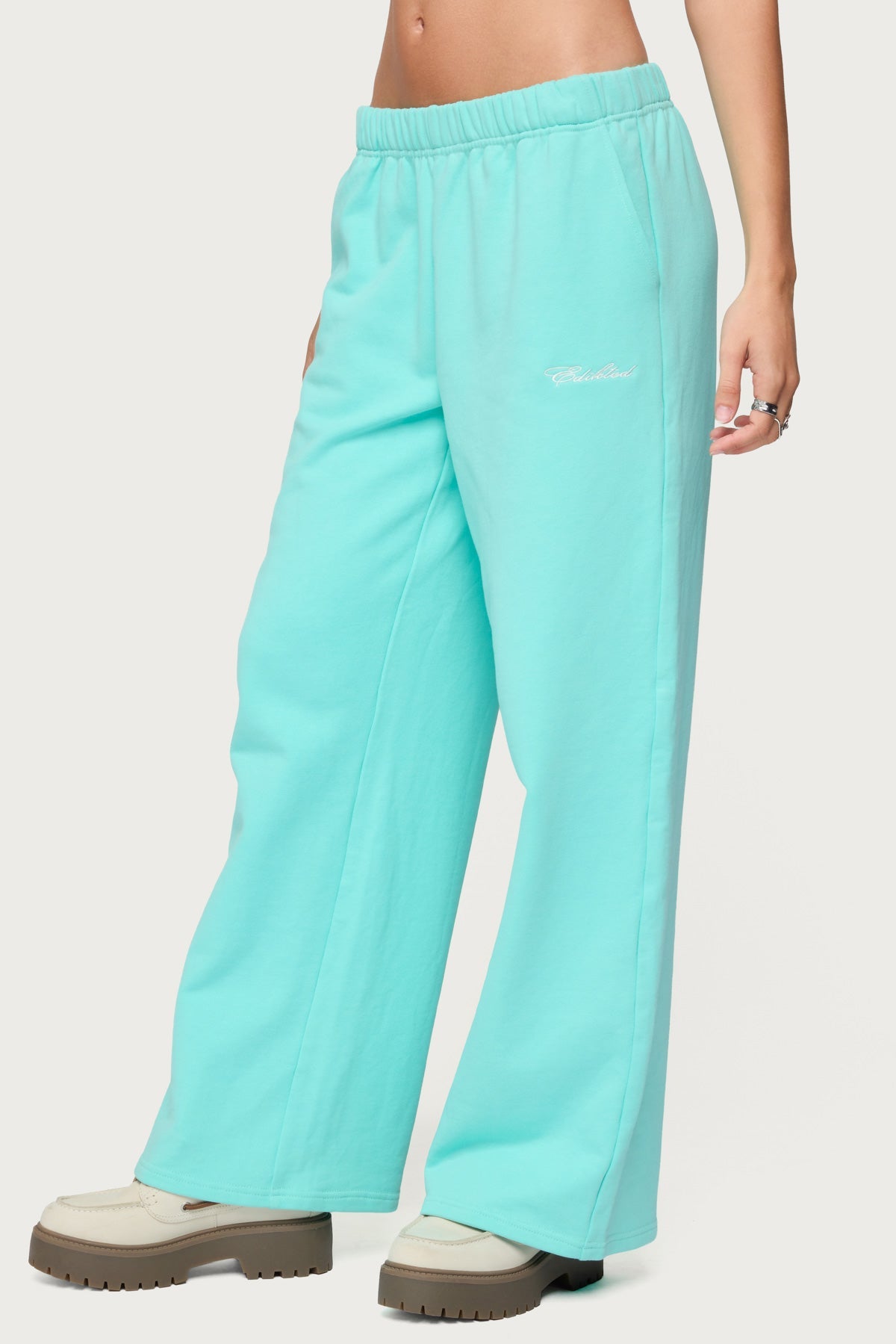 Only Edikted Straight Leg Sweatpants