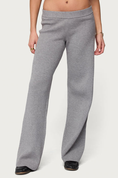 Lorie Wide Leg Knit Pants