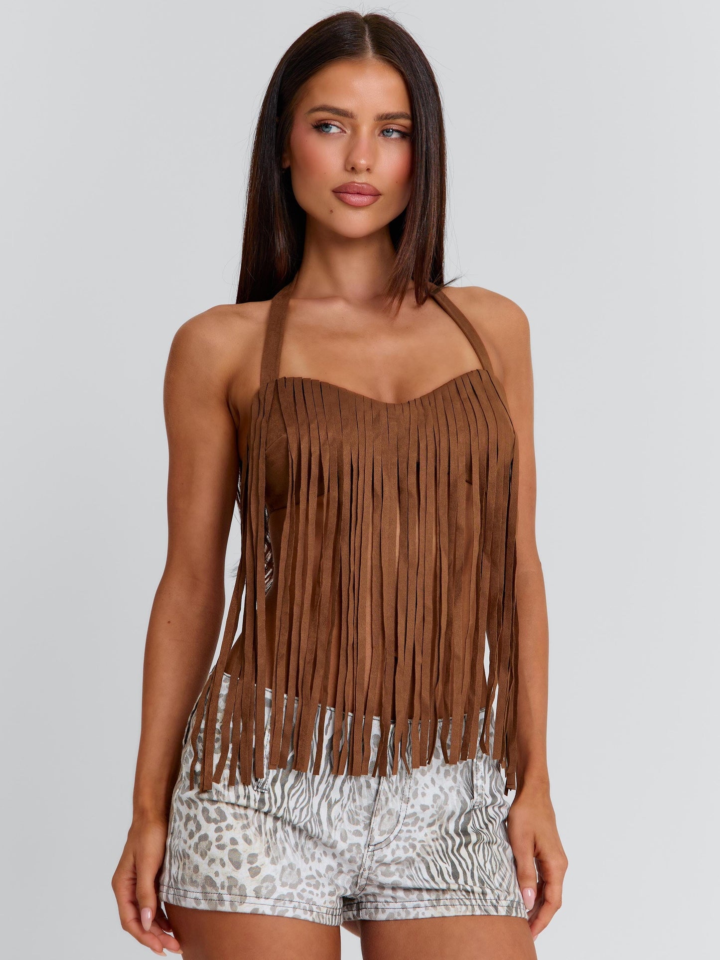 FRANCINE TOP BROWN