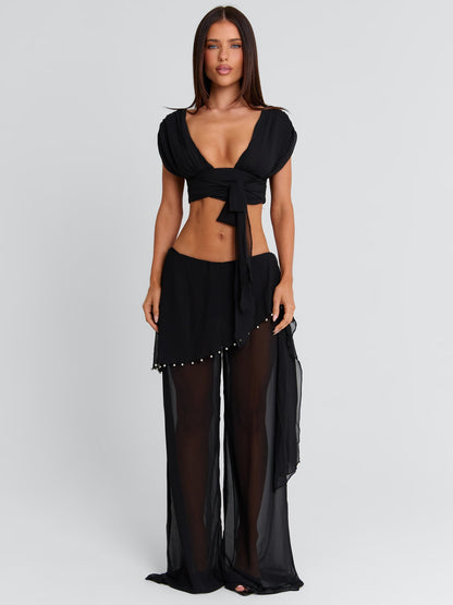 HAILLIE PANTS BLACK
