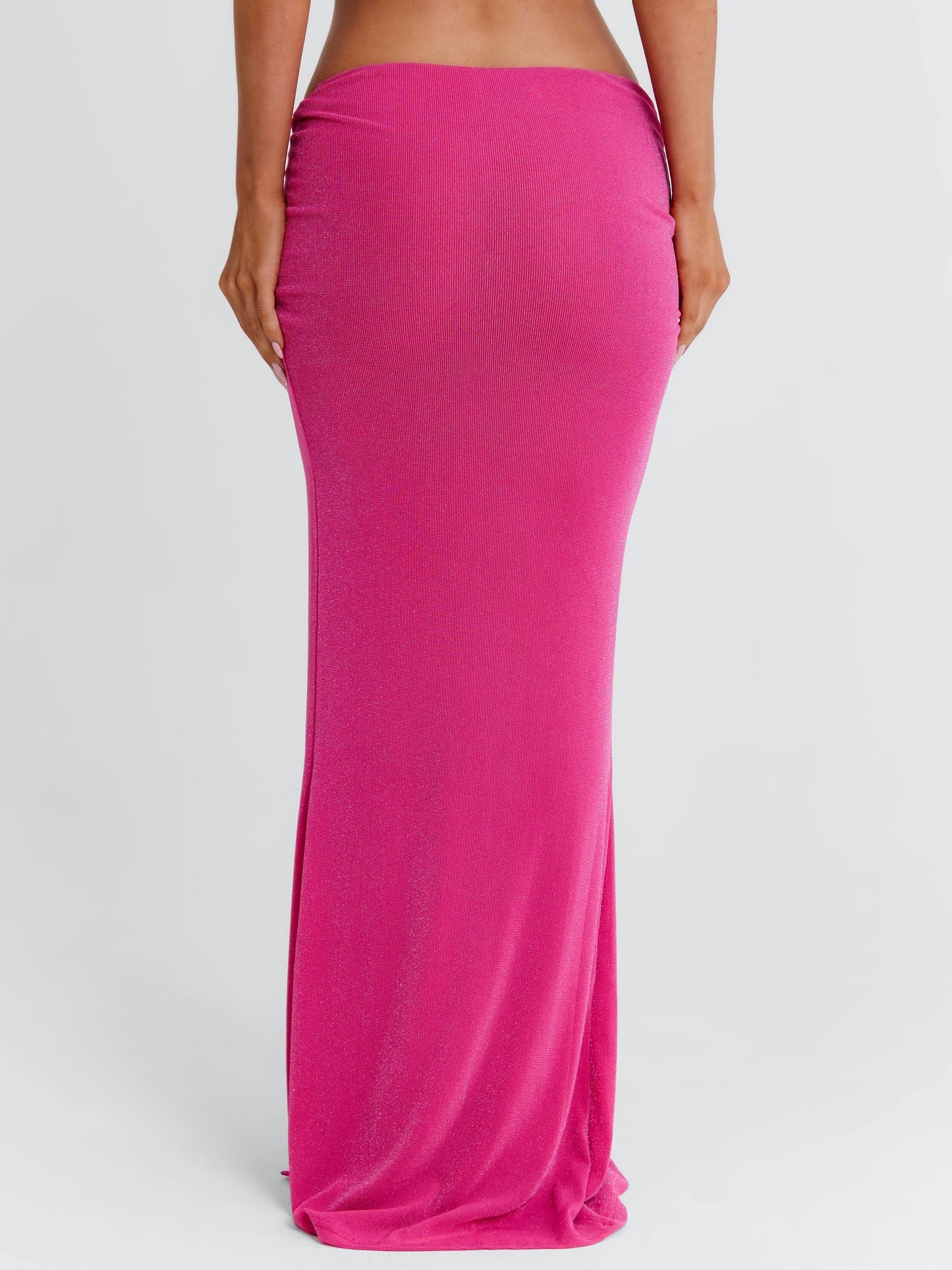 HALLEE MAXI SKIRT PINK