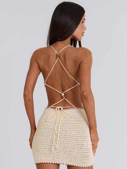 ISLAH MINI DRESS CREAM