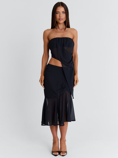 ITZELI TOP BLACK