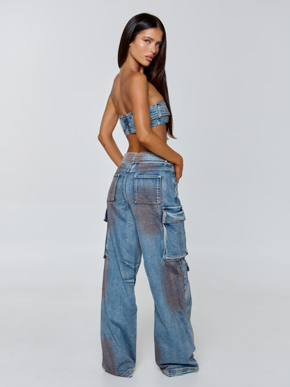 JACINTA CARGO DENIM