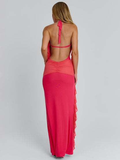JANIE MAXI DRESS CORAL