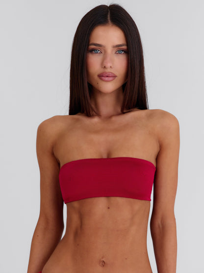 JILLIAN TOP RED