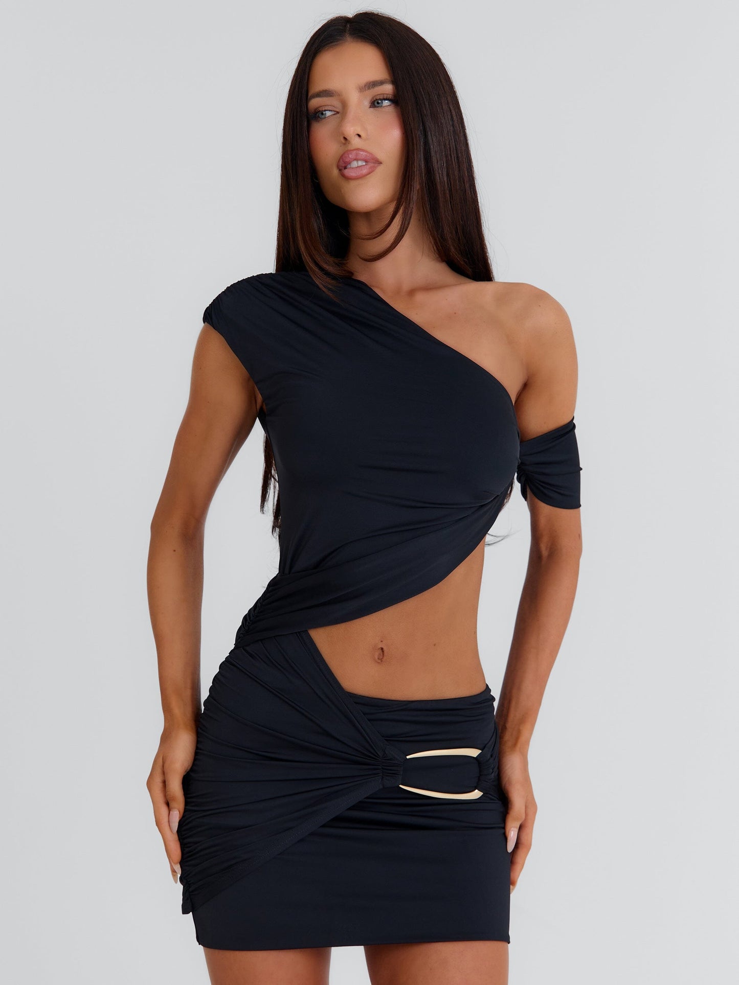 KARENNE MINI DRESS BLACK