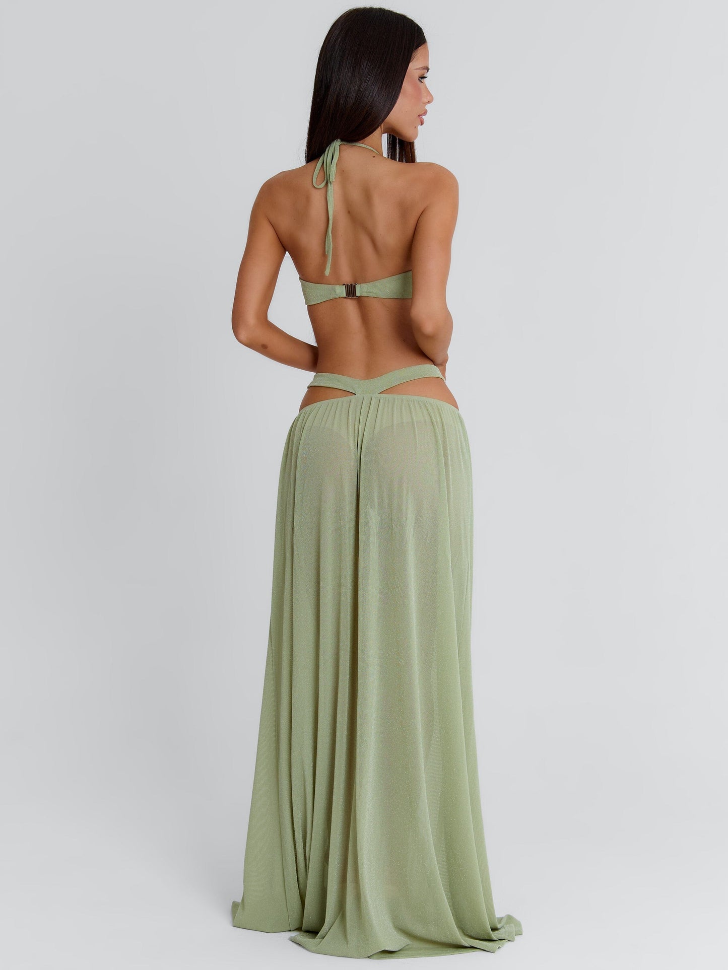 KAYLEY CROP TOP SAGE