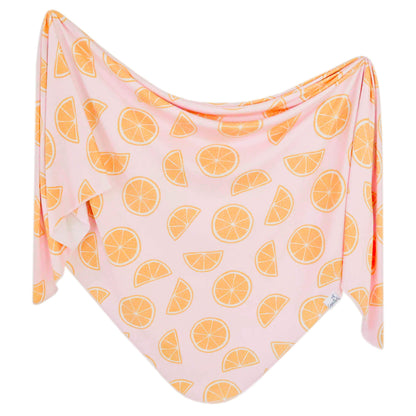 Knit Swaddle Blanket - Cutie