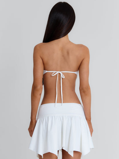 MAYIA MINI DRESS WHITE