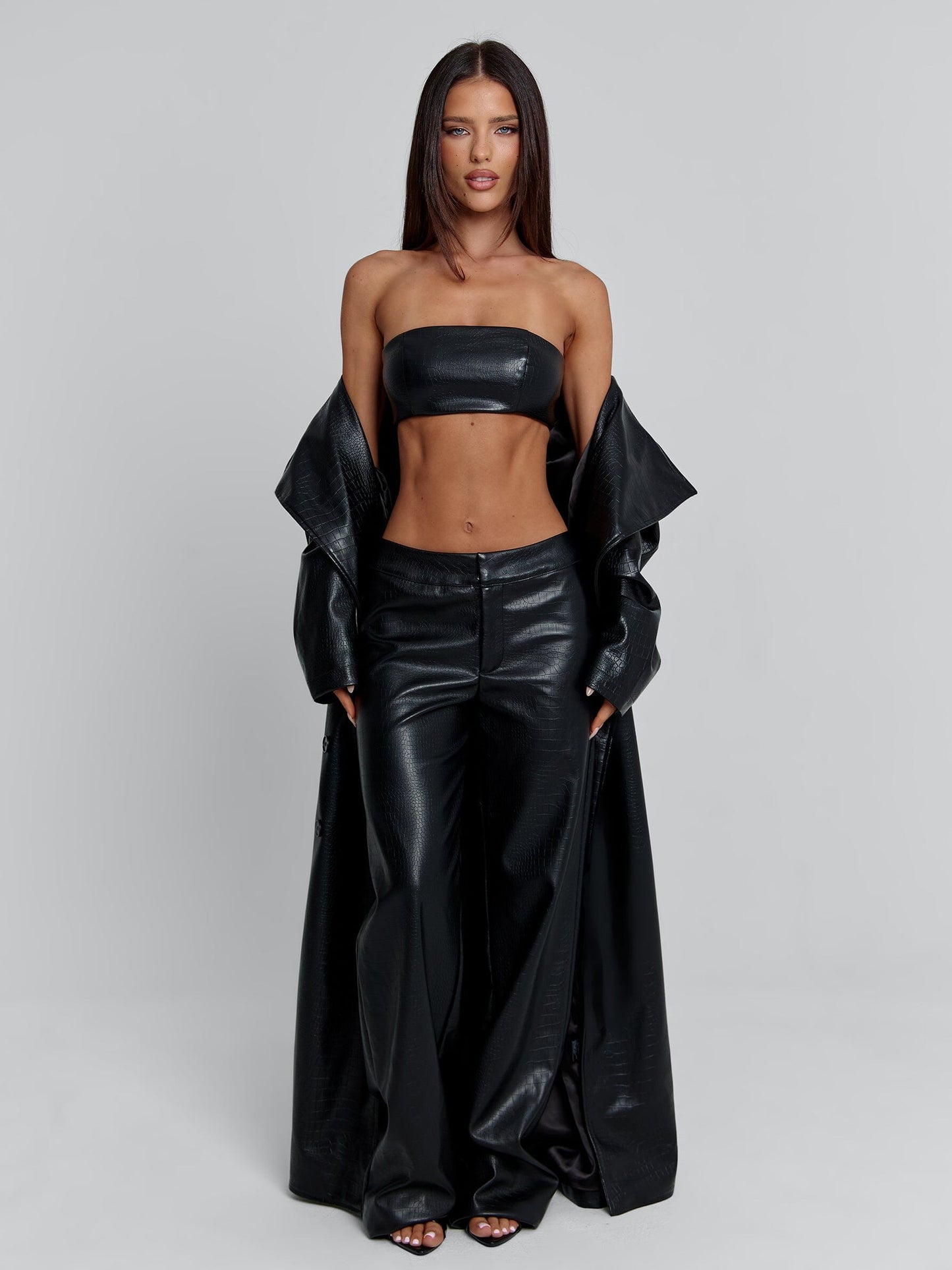 NOLITA TRENCH COAT BLACK