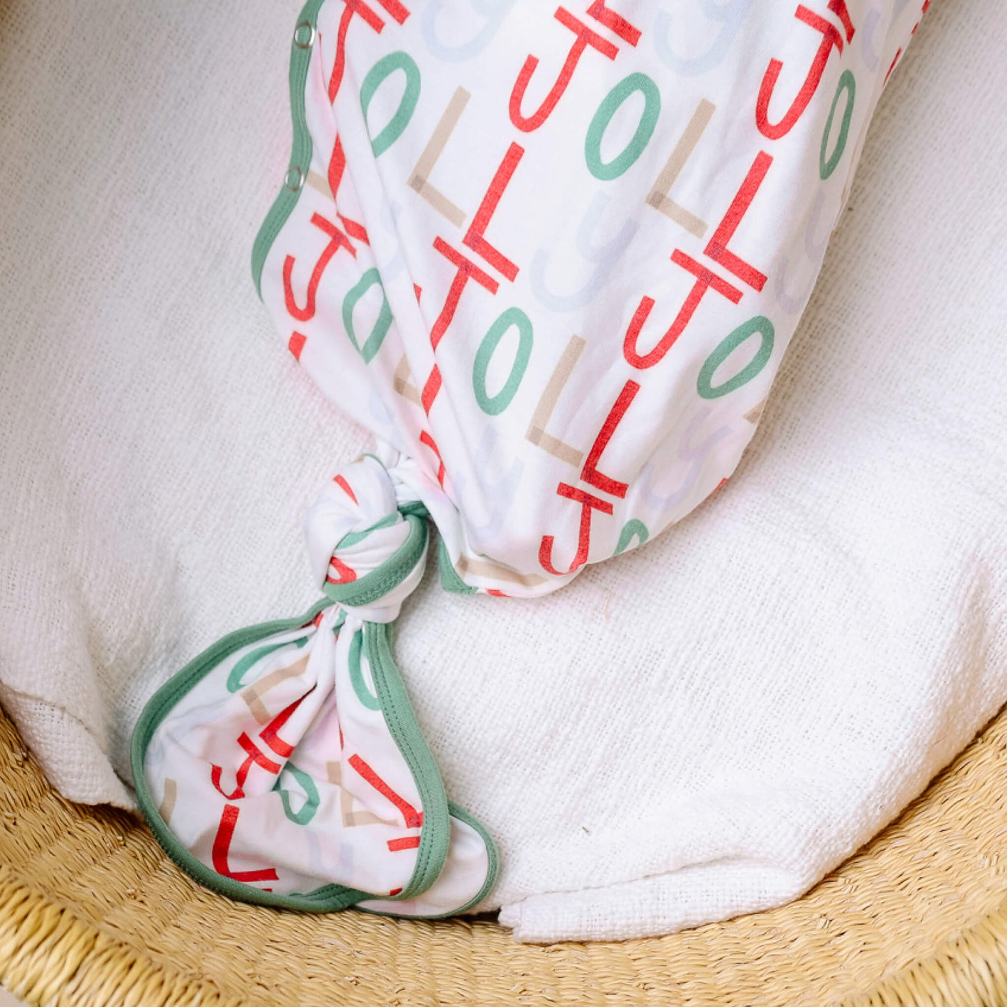 Newborn Knotted Gown - Jolly