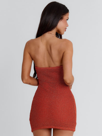 PERA MINI DRESS ORANGE