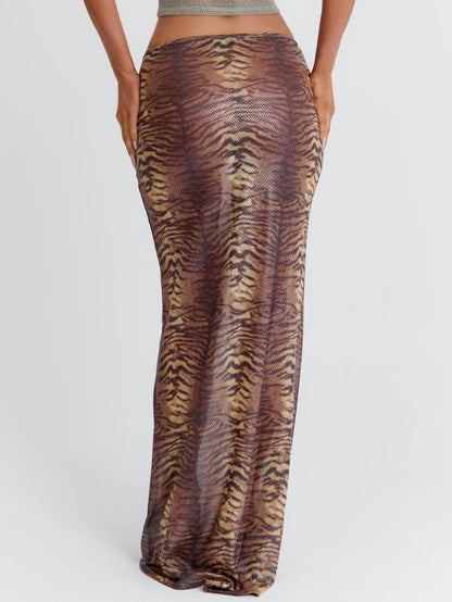 RESAN MAXI SKIRT TIGER