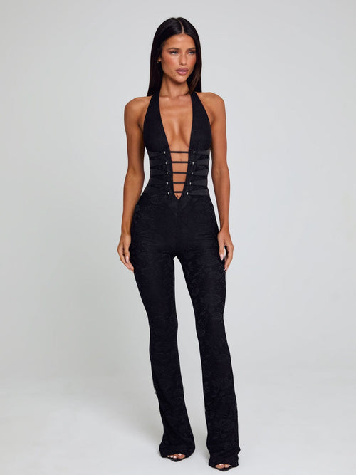 SAWYER JUMPSUIT BLACK