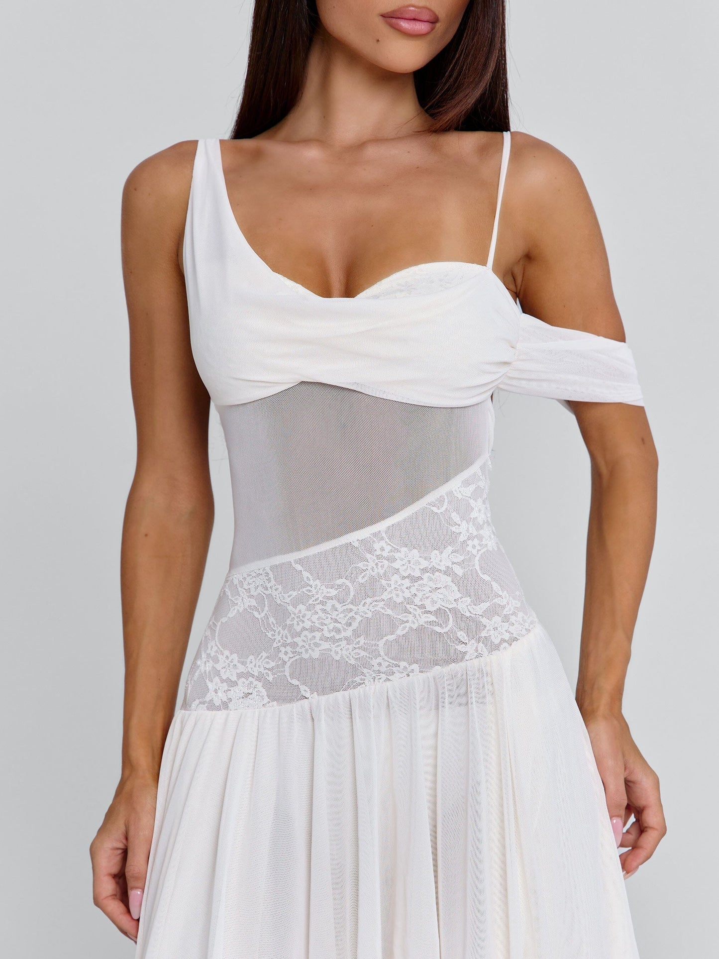 SINORA MAXI DRESS IVORY