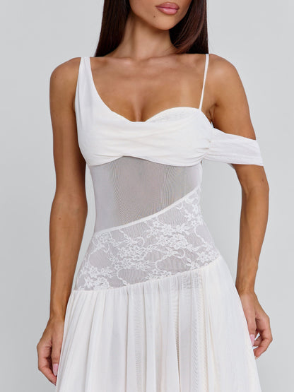 SINORA MAXI DRESS IVORY