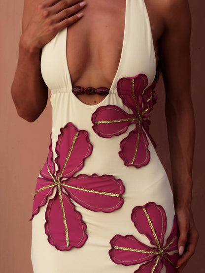 SIYA MAXI DRESS BUTTER CREAM