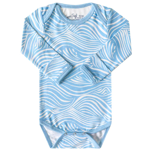Long Sleeve Bodysuit - Surf